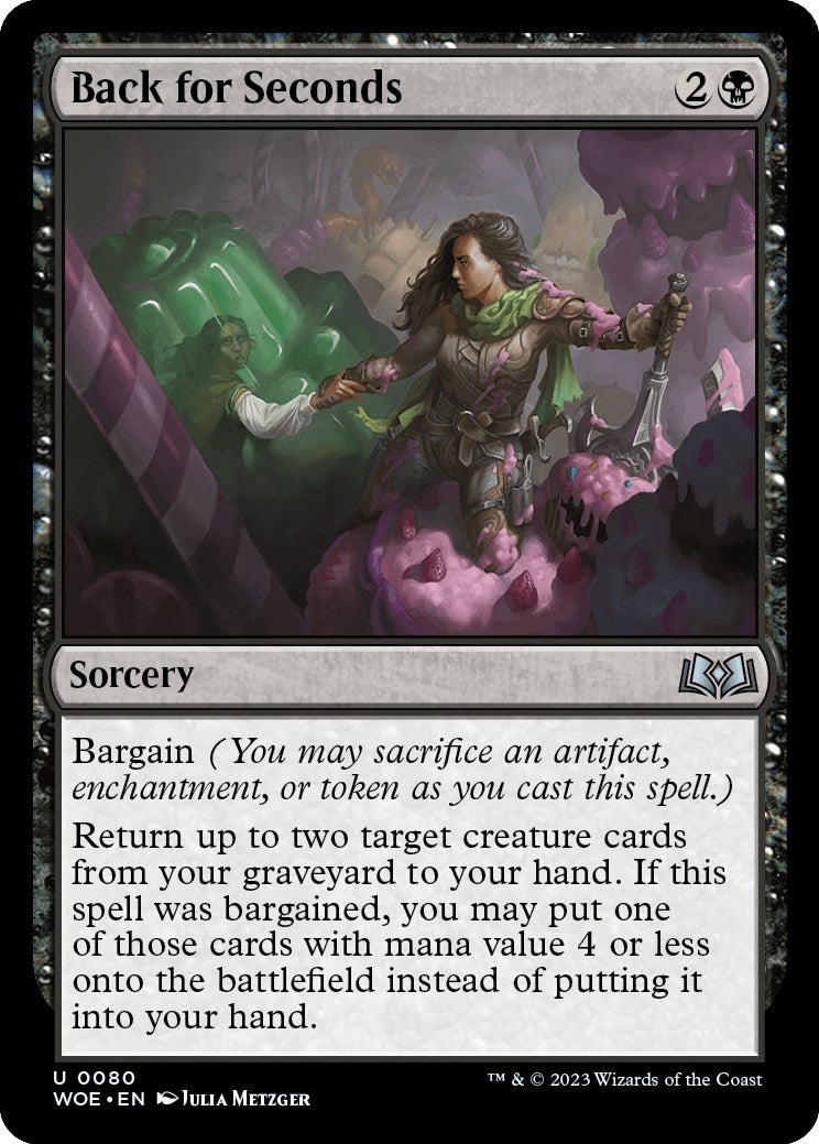 Image for Back for Seconds (80) - Magic: The Gathering