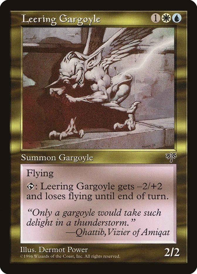 Image for Leering Gargoyle - Magic: The Gathering