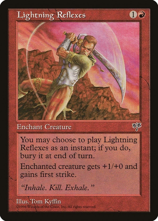 Image for Lightning Reflexes - Magic: The Gathering