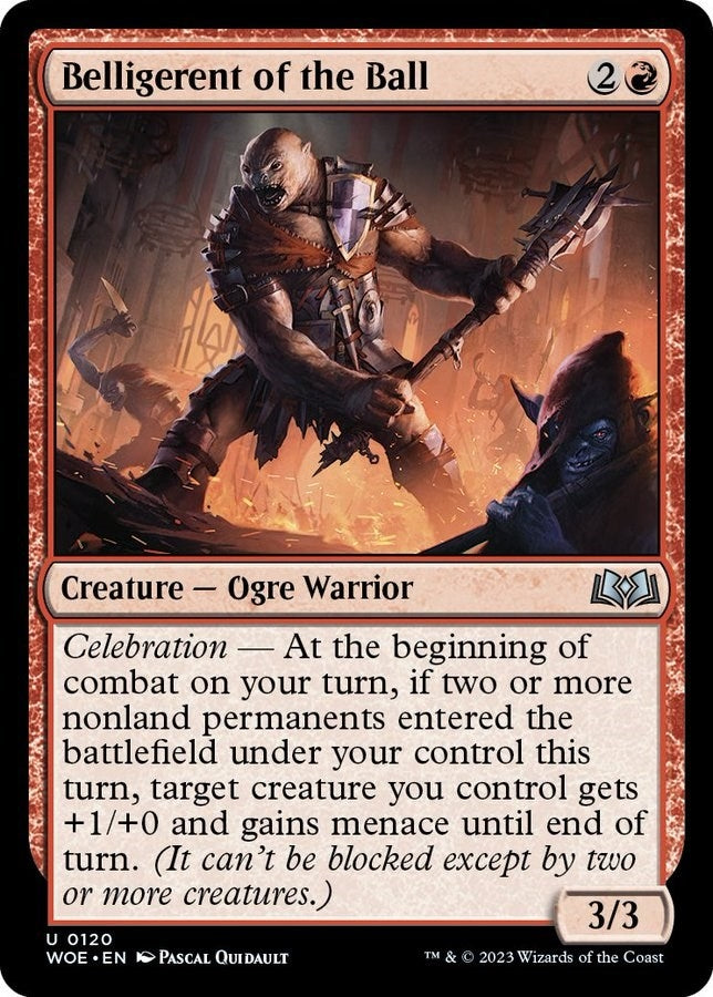 Image for Belligerent of the Ball (120) - Magic: The Gathering