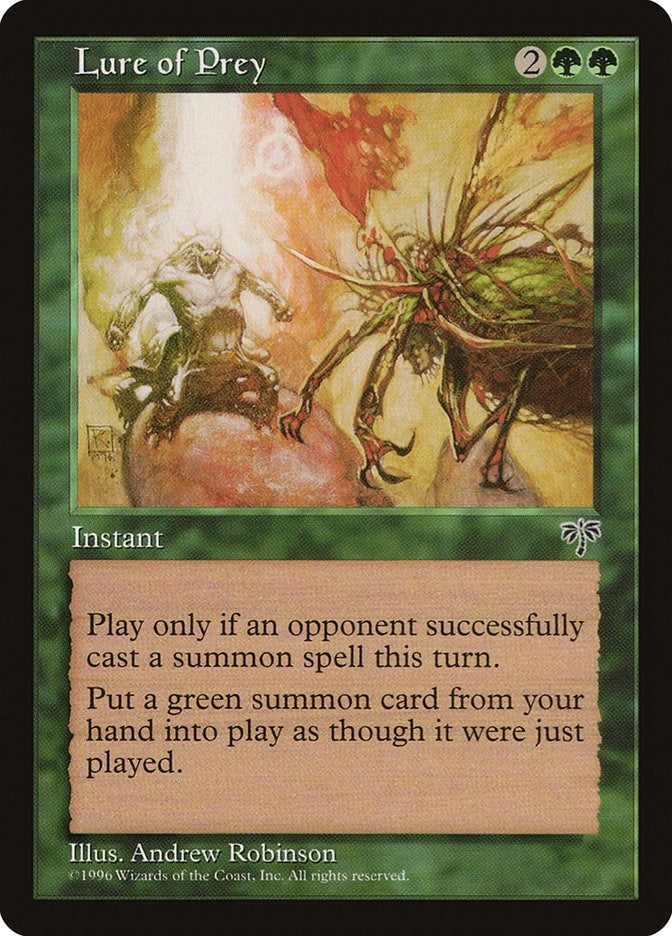Image for Lure of Prey - Magic: The Gathering