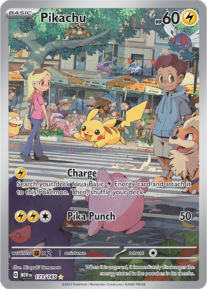 Image for Pikachu (173/165) - Pokemon