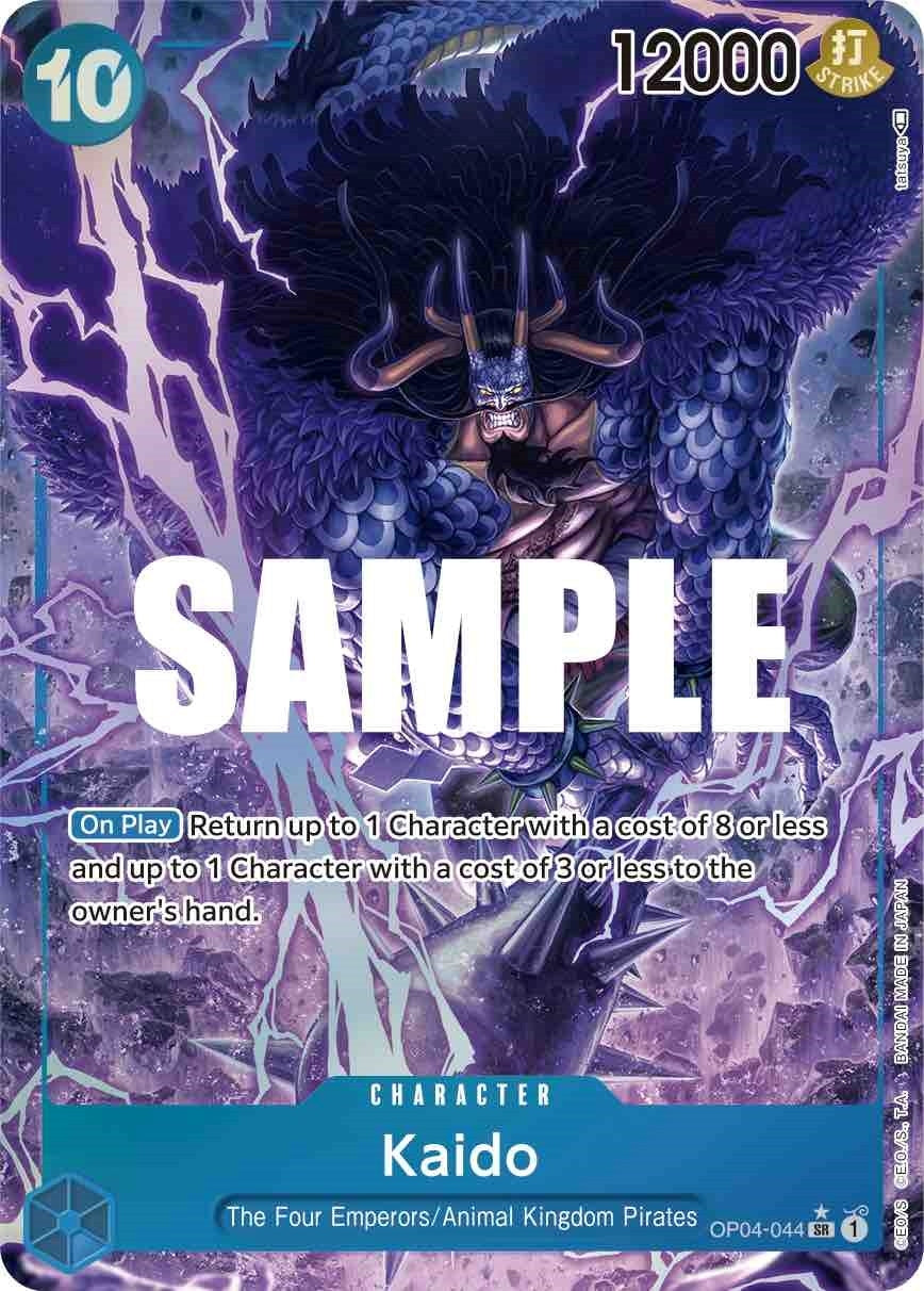 Image for Kaido (Alternate Art) (OP04-044) - One Piece Card Game