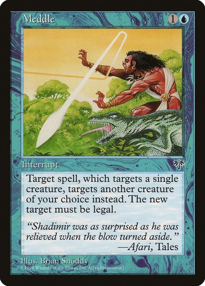 Image for Meddle - Magic: The Gathering