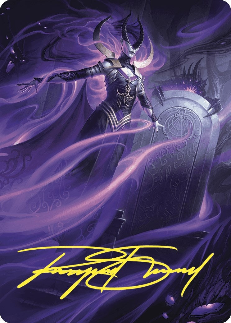 Image for Ashiok, Wicked Manipulator Art Card (10/81) (Gold-Stamped Signature) (10) - Magic: The Gathering