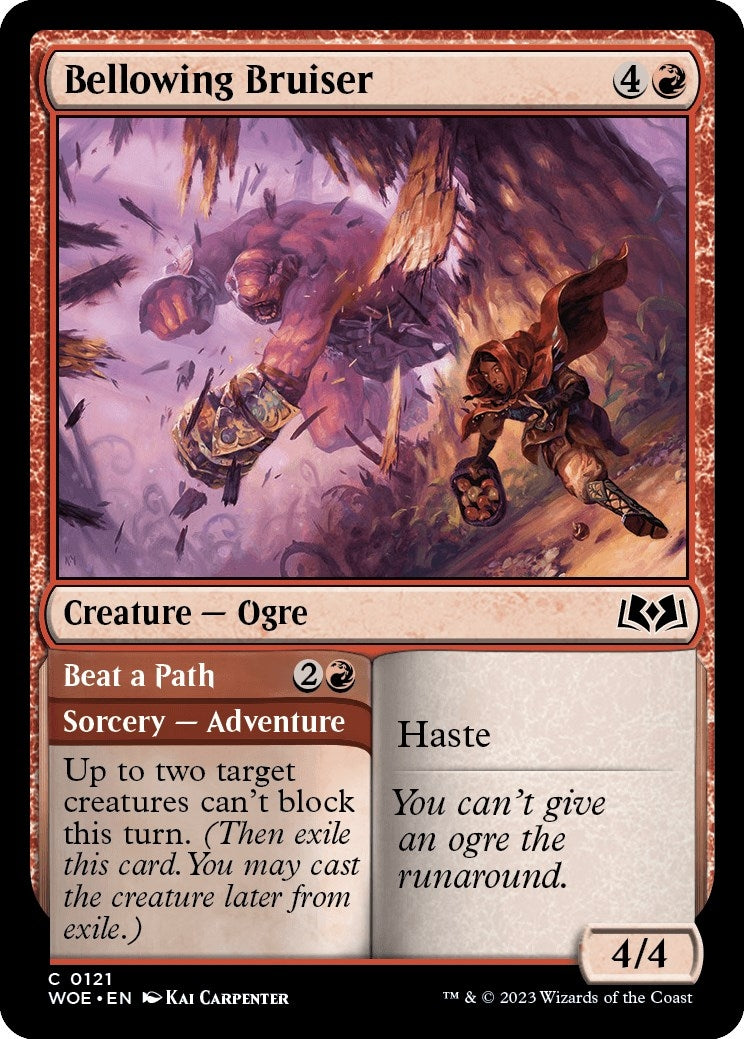 Image for Bellowing Bruiser (121) - Magic: The Gathering