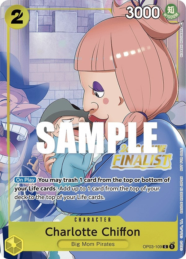 Image for Charlotte Chiffon (Online Regional 2023) [Finalist] (OP03-109) - One Piece Card Game