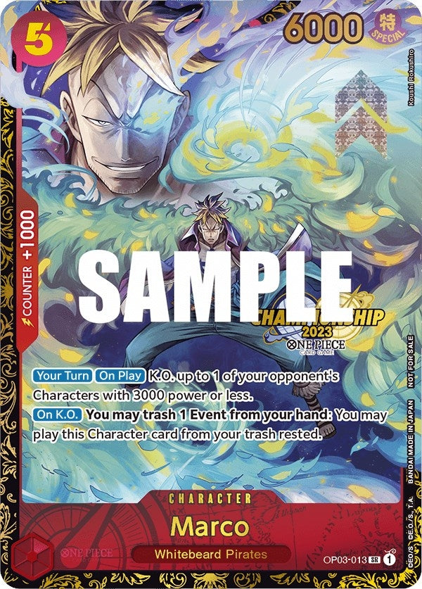 Image for Marco (Championship 2023) (OP03-013) - One Piece Card Game