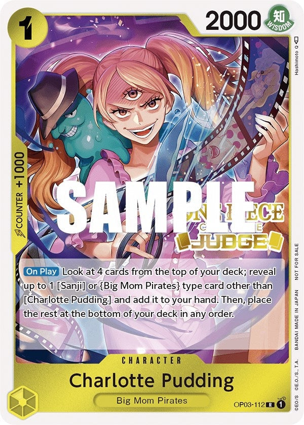 Image for Charlotte Pudding (Judge Pack Vol. 2) (OP03-112) - One Piece Card Game