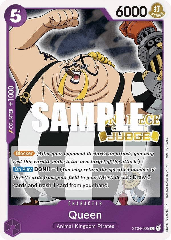 Image for Queen (Judge Pack Vol. 2) (ST04-005) - One Piece Card Game