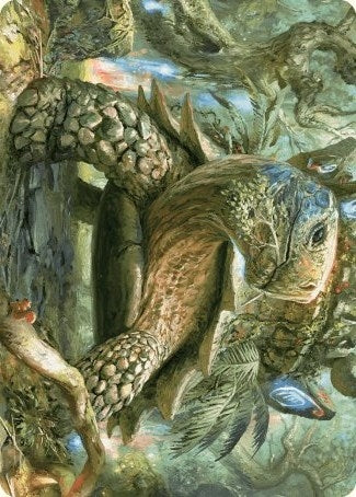 Image for Blossoming Tortoise Art Card (24) - Magic: The Gathering