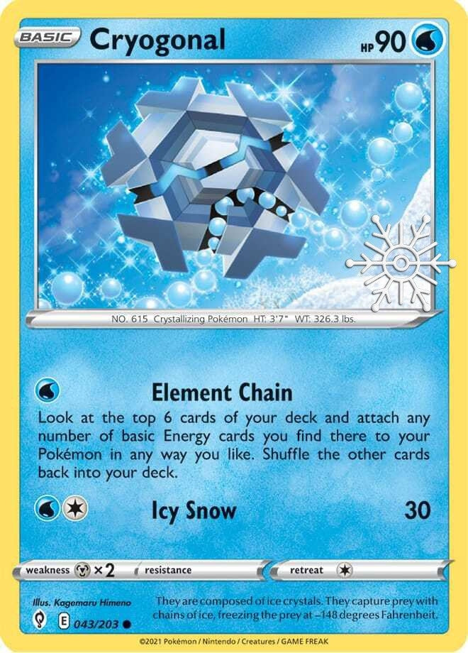 Image for Cryogonal - 043/203 (Holiday Calendar) (043/203) - Pokemon