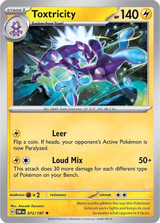 Image for Toxtricity (072/197) - Pokemon