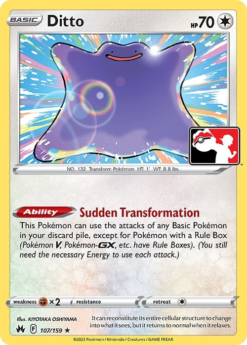 Image for Ditto (107/159) - Pokemon