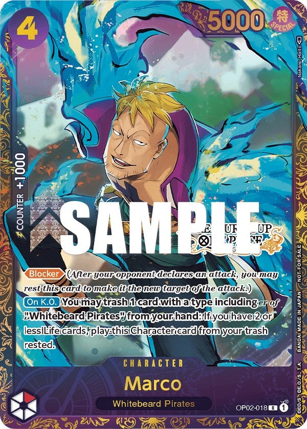 Image for Marco (Treasure Cup) (OP02-018) - One Piece Card Game