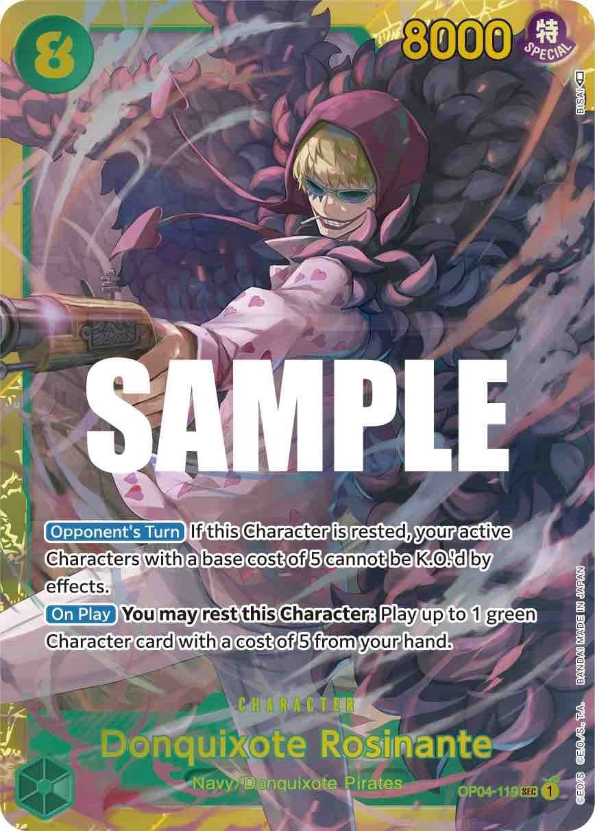 Image for Donquixote Rosinante (OP04-119) - One Piece Card Game
