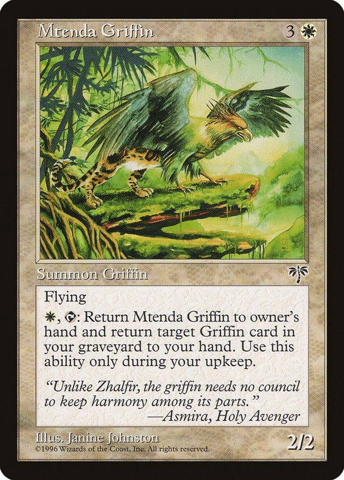 Image for Mtenda Griffin - Magic: The Gathering