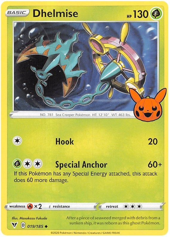Image for Dhelmise (019/185) - Pokemon