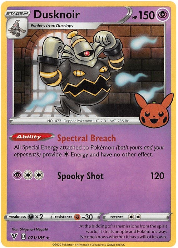 Image for Dusknoir (071/185) - Pokemon