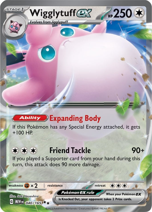 Image for Wigglytuff ex (040/165) - Pokemon