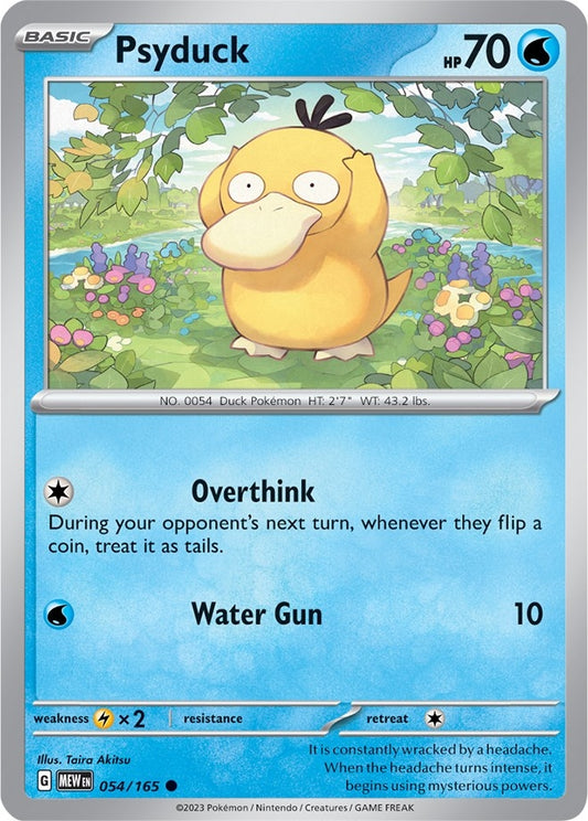 Image for Psyduck (054/165) - Pokemon
