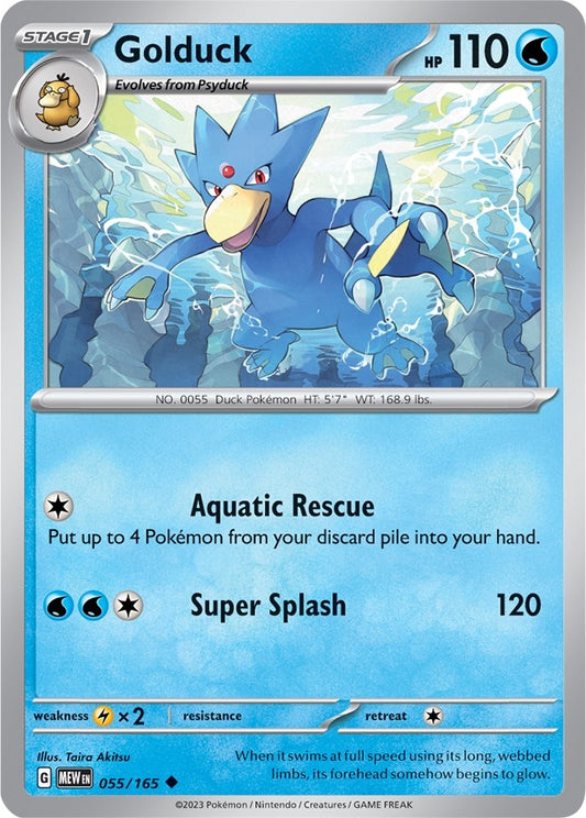 Image for Golduck (055/165) - Pokemon