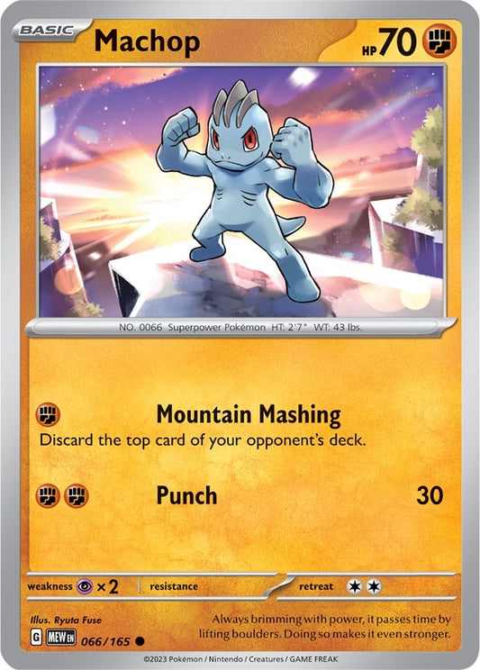 Image for Machop (066/165) - Pokemon