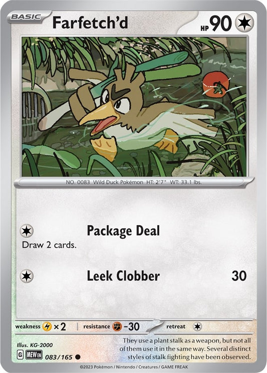 Image for Farfetch'd (083/165) - Pokemon