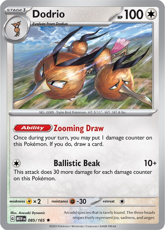 Image for Dodrio (085/165) - Pokemon