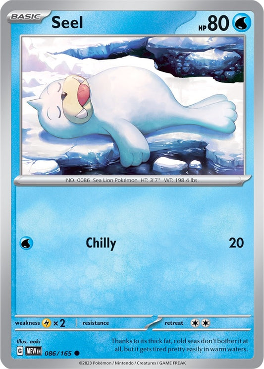 Image for Seel (086/165) - Pokemon