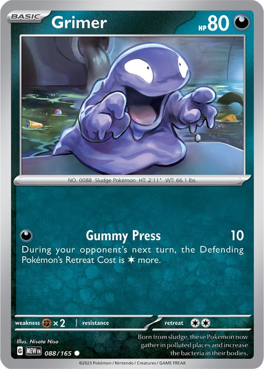 Image for Grimer (088/165) - Pokemon