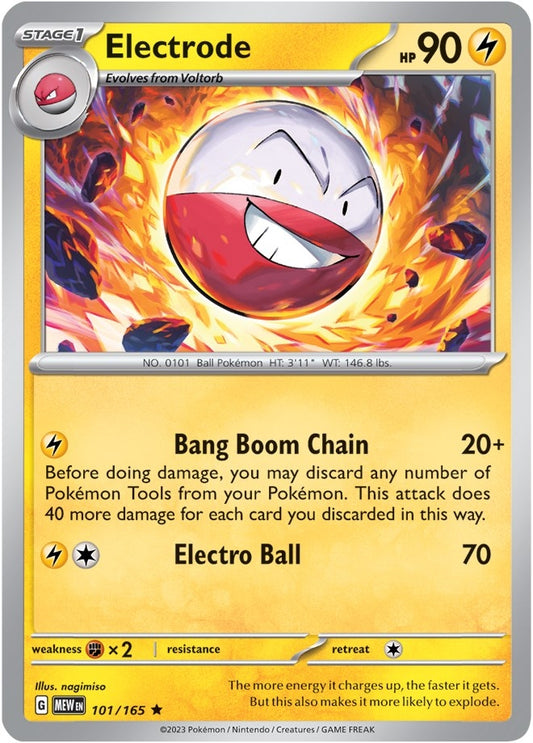 Image for Electrode (101/165) - Pokemon