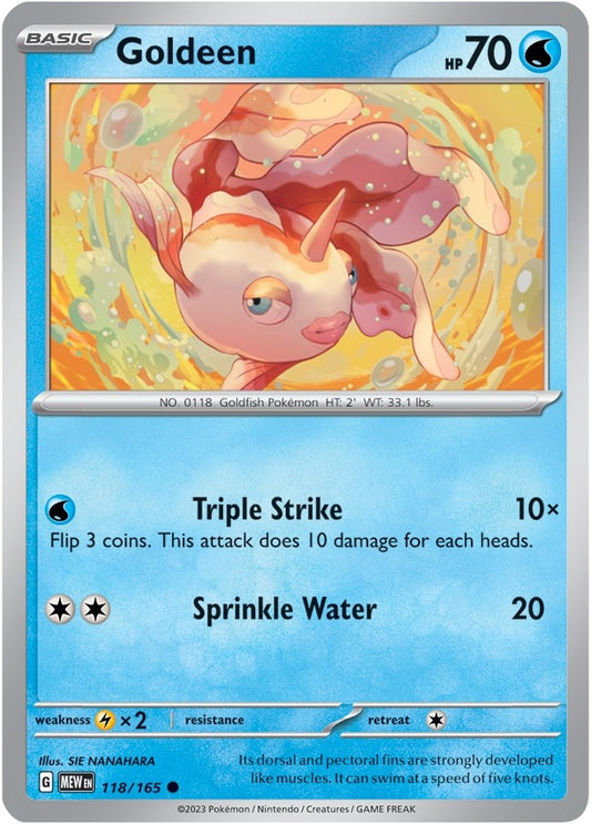 Image for Goldeen (118/165) - Pokemon