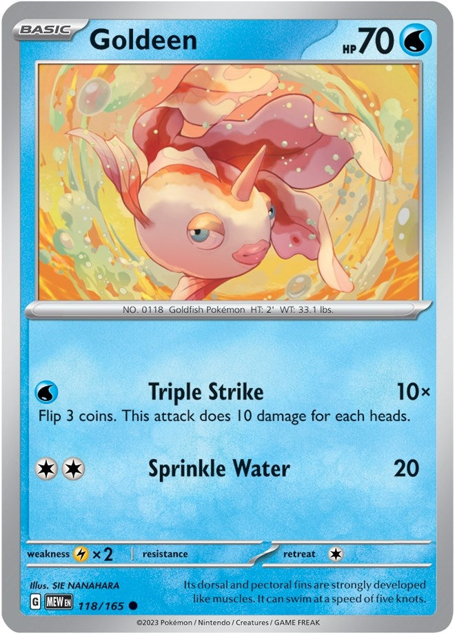 Image for Goldeen (118/165) - Pokemon