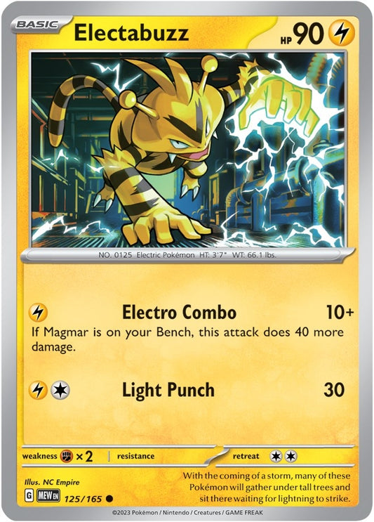 Image for Electabuzz (125/165) - Pokemon