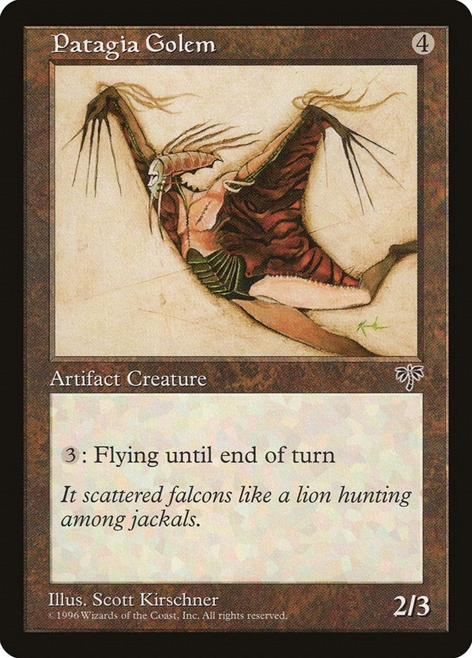 Image for Patagia Golem - Magic: The Gathering