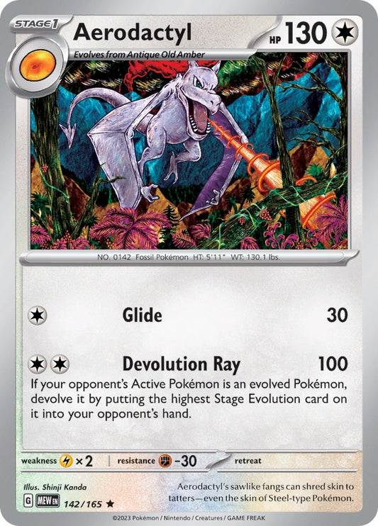 Image for Aerodactyl (142/165) - Pokemon
