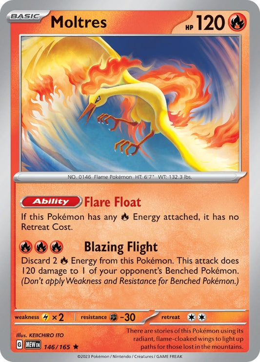 Image for Moltres (146/165) - Pokemon