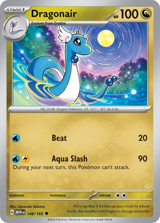 Image for Dragonair (148/165) - Pokemon