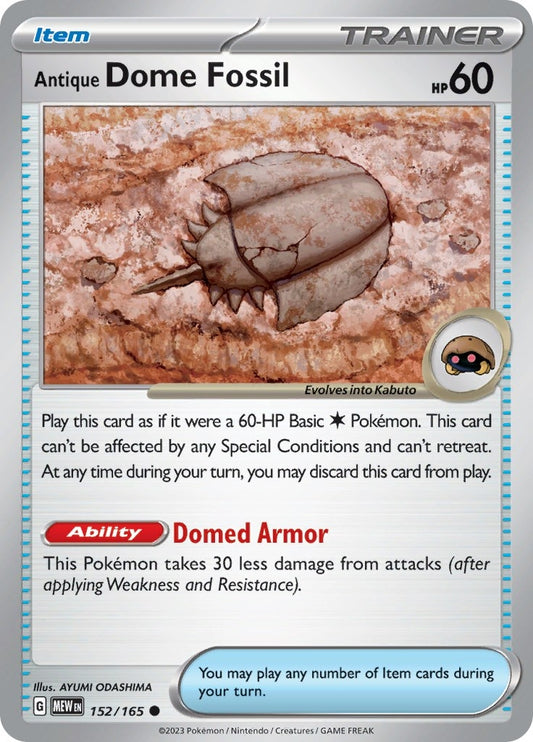 Antique Dome Fossil (152/165)