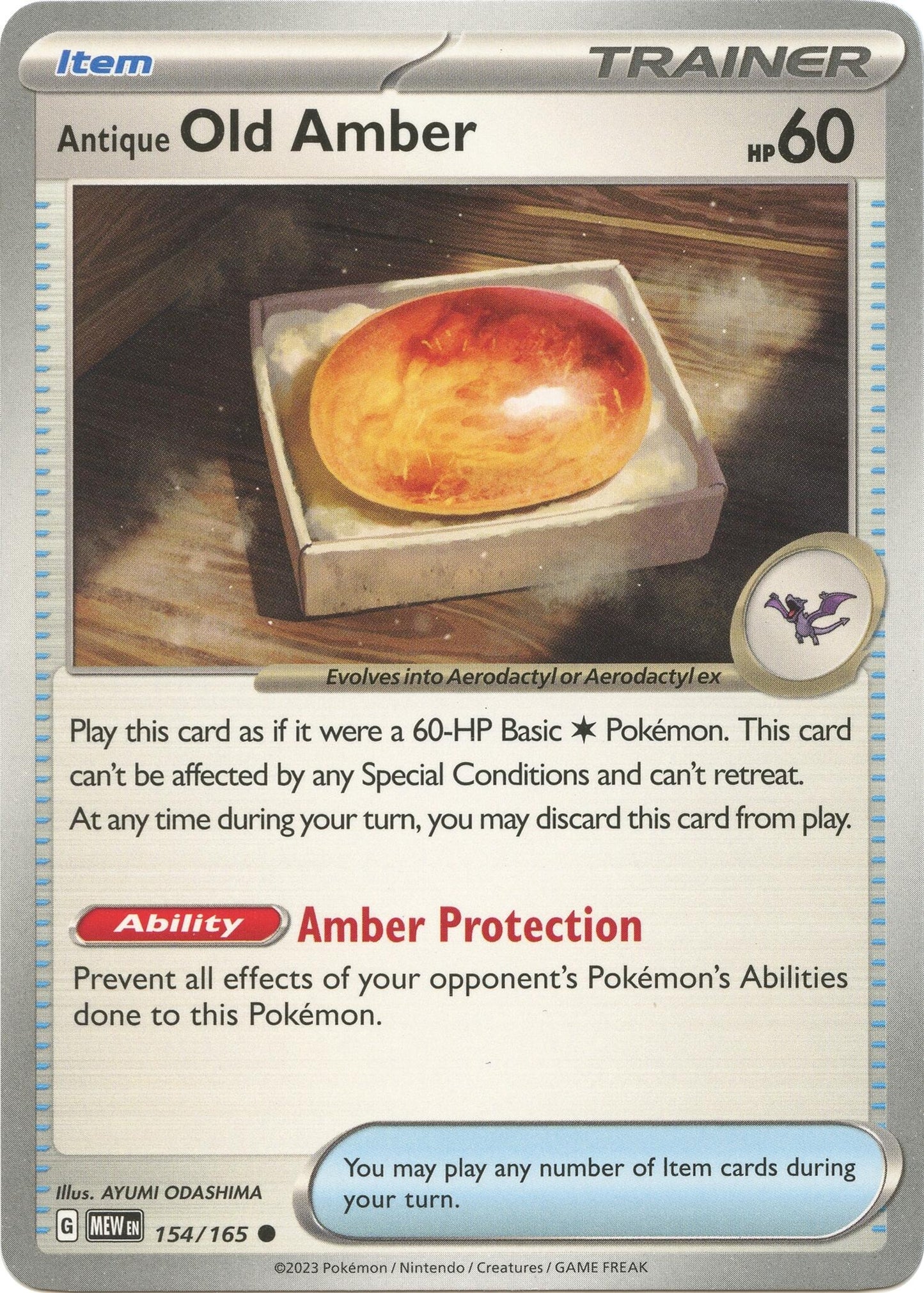 Antique Old Amber (154/165)