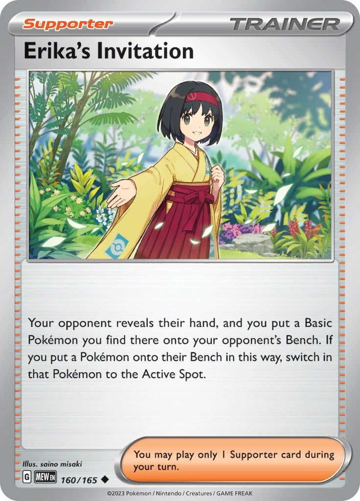 Image for Erika's Invitation (160/165) - Pokemon