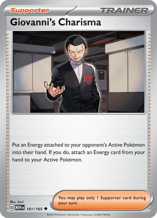 Image for Giovanni's Charisma (161/165) - Pokemon