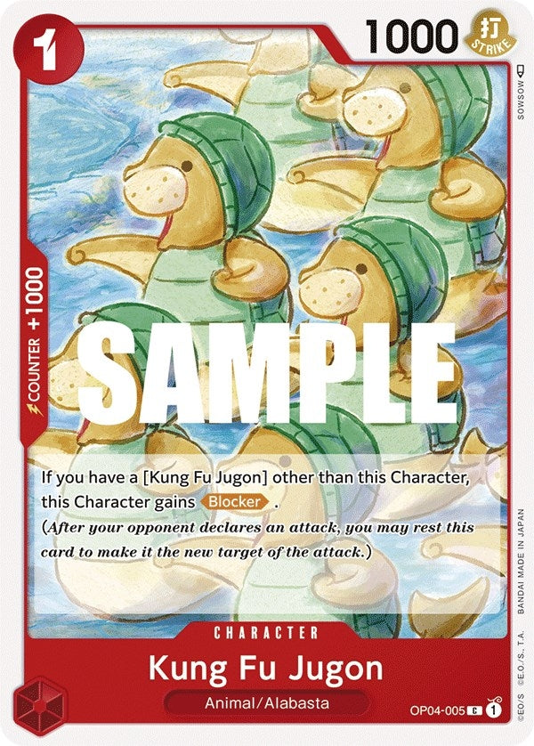 Image for Kung Fu Jugon (OP04-005) - One Piece Card Game