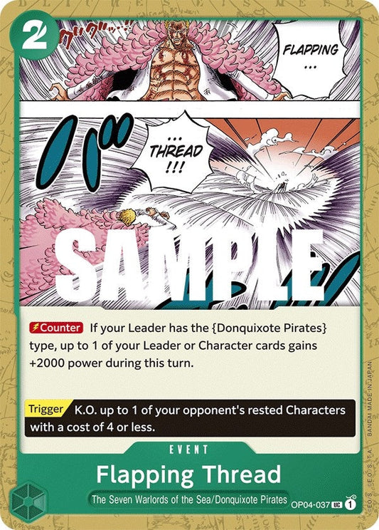 Image for Flapping Thread (OP04-037) - One Piece Card Game