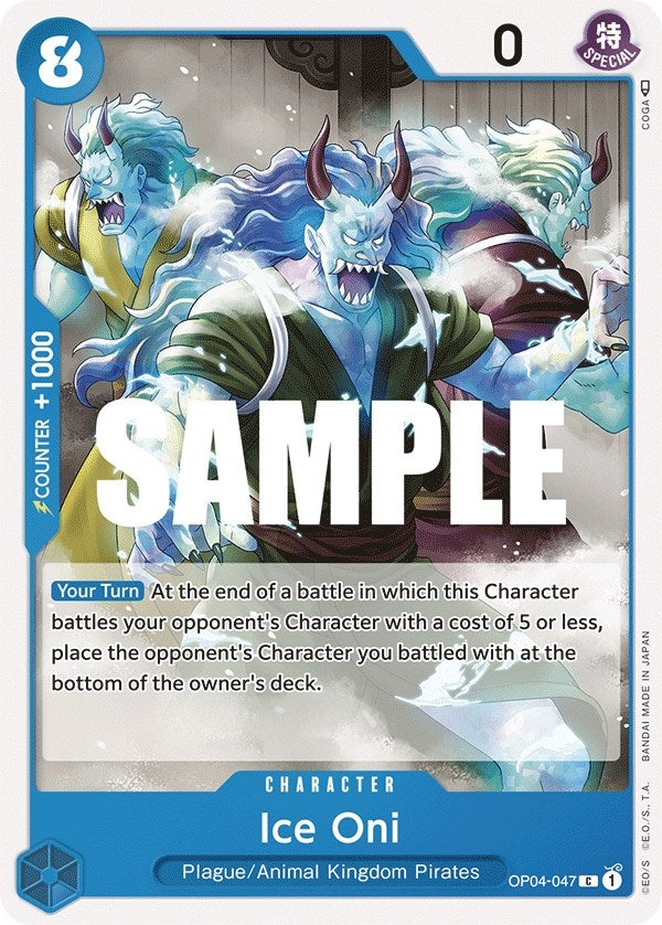 Image for Ice Oni (OP04-047) - One Piece Card Game