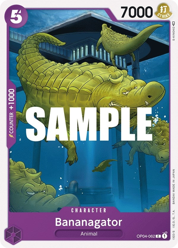 Image for Bananagator (OP04-062) - One Piece Card Game