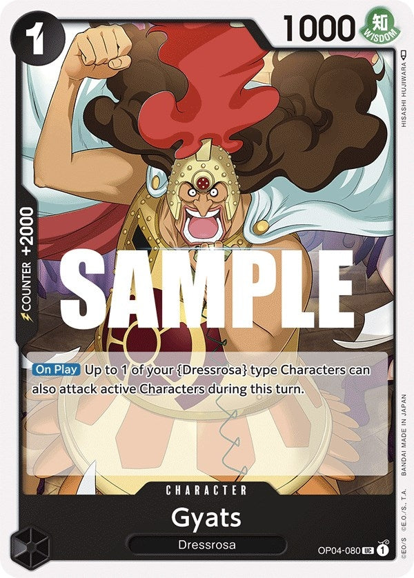 Image for Gyats (OP04-080) - One Piece Card Game