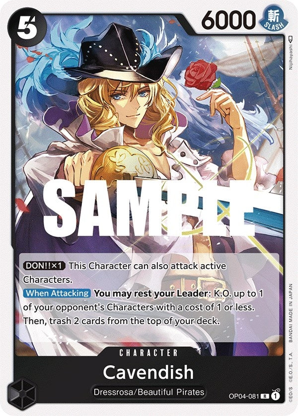 Image for Cavendish (OP04-081) - One Piece Card Game