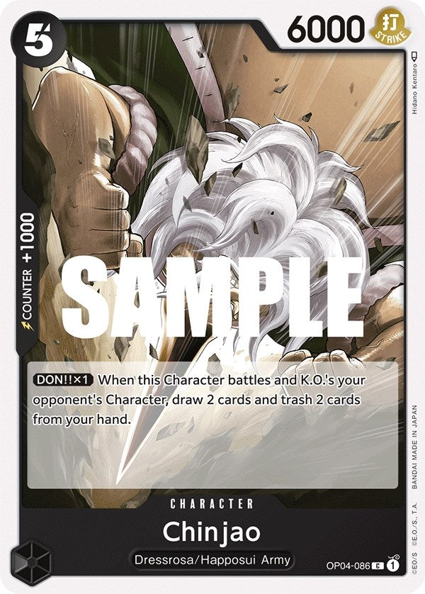Image for Chinjao (OP04-086) - One Piece Card Game